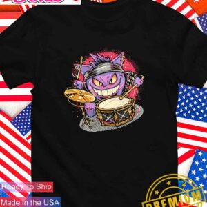 Rock n Roll Gengar Shadow Rocker T-Shirt