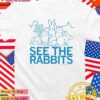 See the rabbits skyline T-Shirt