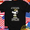 Snoopy honoring all who served thank you veterans T-Shirt