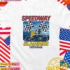 Speedway Slammer Indiana Racing checkered flag T-Shirt