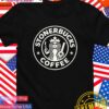 Stonerbucks Coffee X Starbucks logo T-Shirt