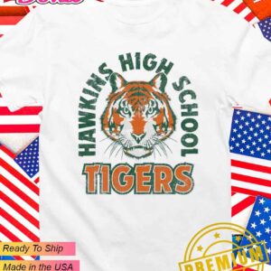 Stranger Things Retro Hawkins High School Tigers T-Shirt