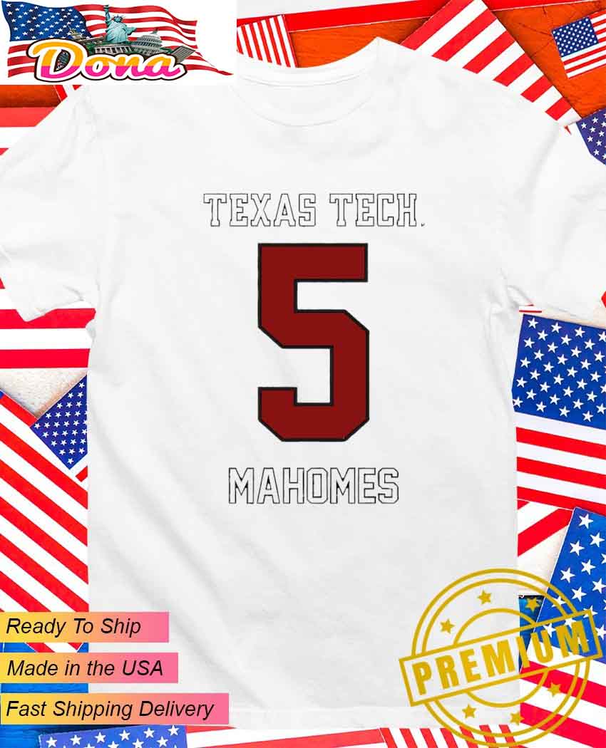 Texas Tech Red Raiders Football Patrick Mahomes #5 T-Shirt.jpg Texas Tech Red Raiders Football Patrick Mahomes 5 T-Shirt