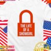 The life of a Showgirl Taylor orange lock T-Shirt