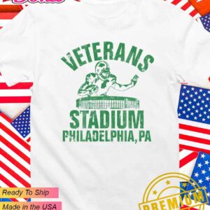 Veterans Stadium Philadelphia Eagles Football T-Shirt