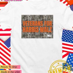 Veterans for Harris Walz T-Shirt