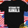 Veterans for Kamala T-Shirt