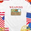 Weapons hotdog cookies T-Shirt