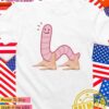 Worm with realistic feet T-Shirt