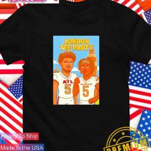 Atlanta Falcons and Cincinnati Bengals NFL London Tee Party T-Shirt