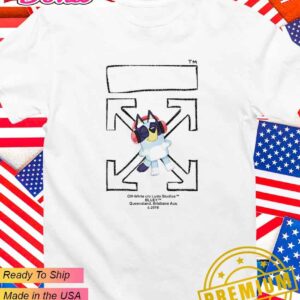 Bluey headphone off white T-Shirt
