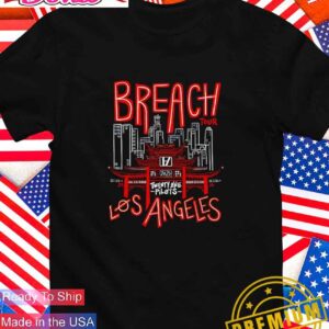 Breach Tour Los Angeles Artourpia 2025 T-Shirt