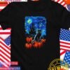 Cat pumpkins the Starry Night Halloween T-Shirt