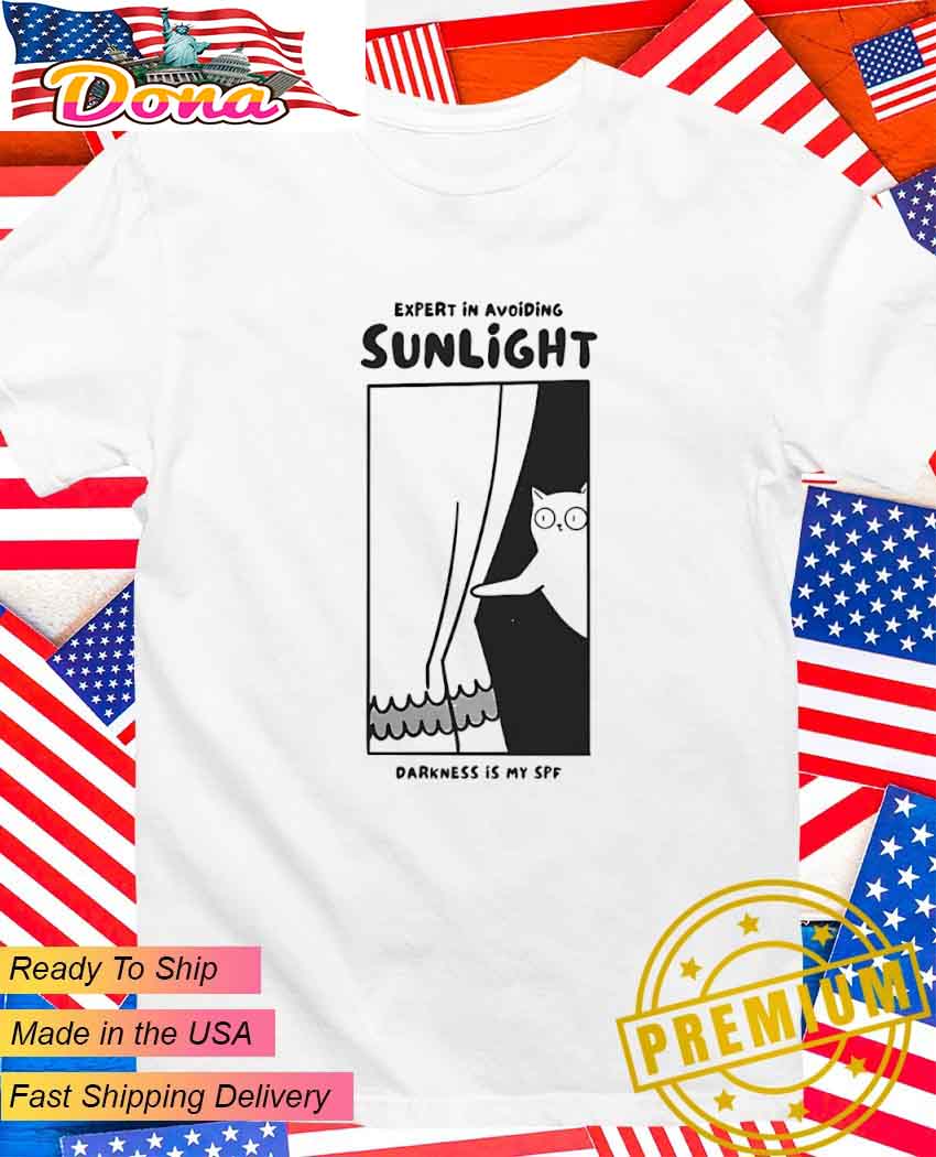 Expert in avoiding sunlight T-Shirt.jpg Expert in avoiding sunlight T-Shirt