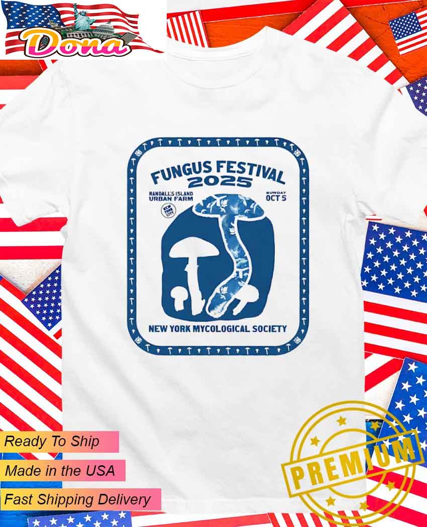 Fungus Festival 2025 New York Mycological Society T-Shirt.jpg Fungus Festival 2025 New York Mycological Society T-Shirt