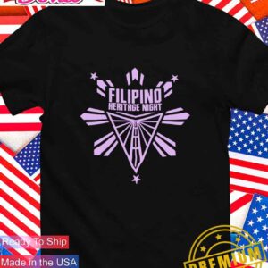 Golden State Valkyries Filipino Heritage Night T-Shirt