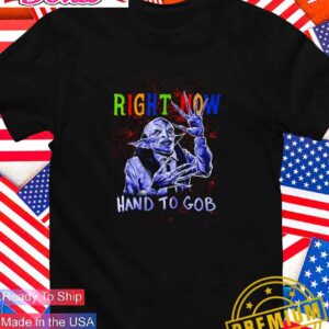 Right now hand to gob T-Shirt