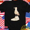 Seagull wearing shoes T-Shirt