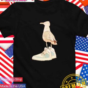 Seagull wearing shoes T-Shirt