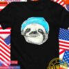 Sloth wearing beanie T-Shirt