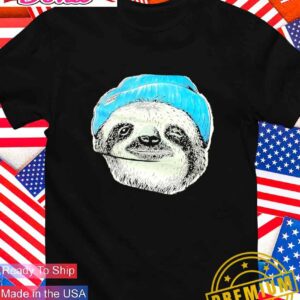 Sloth wearing beanie T-Shirt
