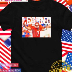 The Athens Legend Matthew Stafford #7 Georgia Bulldogs T-Shirt