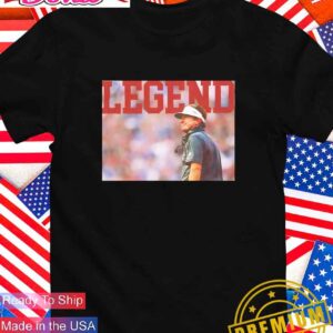 The Columbia Legend Jerry Glanville Atlanta Falcons T-Shirt