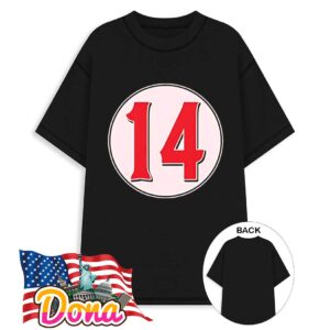 14 Forever Pete Rose Cincinnati Reds T-Shirt