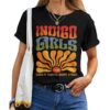 2025 Vintage Indigo Girl Retro Sunset T-shirt