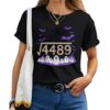 67 Meme Math Teacher 6 7 Halloween Square Root 4489 T-shirt
