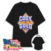 96.5 The Fan Cody and Gold Show 10-2 diamond logo T-Shirt