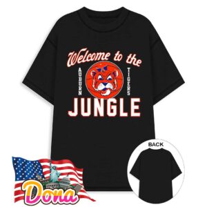 Auburn Tigers welcome to the Jungle T-Shirt