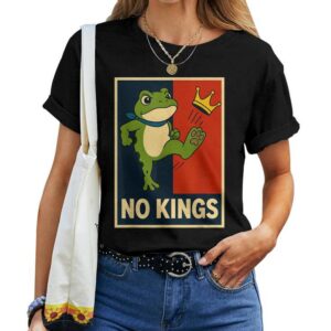 Frog No Kings No Kings In America T-shirt