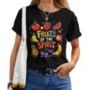 Fruit Of The Spirit Fruit Colorful Summer Vacation Christian T-shirt