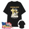 Georgia Tech Yellow Jackets in my veins Jesus in my heart T-Shirt