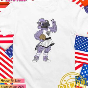 Golden State Valkyries WNBA Violet the Raven mascot pose T-Shirt