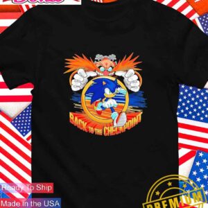 Hedgehog Dr. Eggman back to the checkpoint T-Shirt