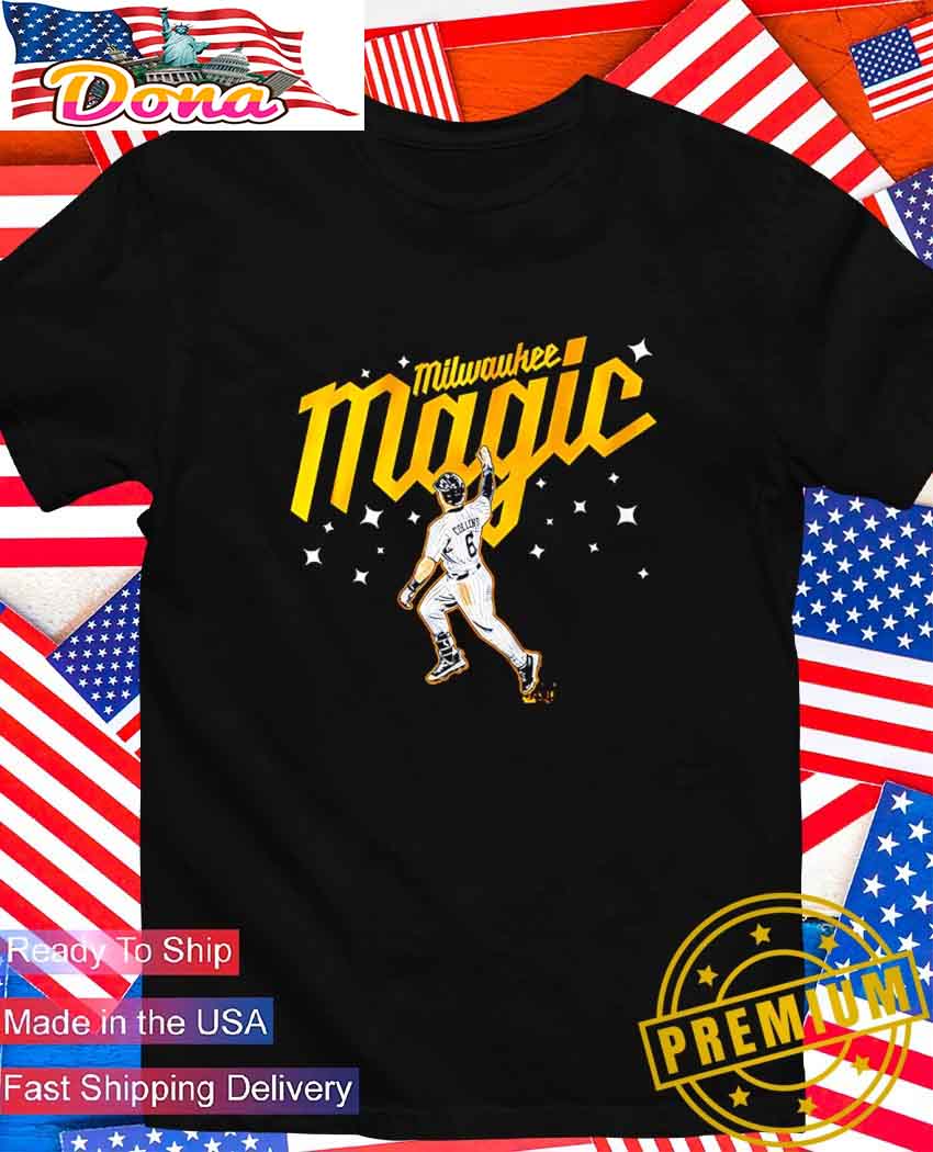 Isaac Collins Milwaukee Magic T-Shirt.jpg Isaac Collins Milwaukee Magic T-Shirt
