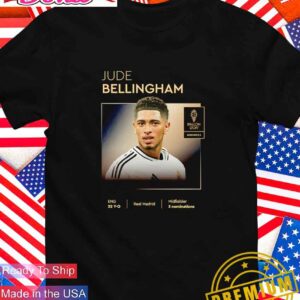 Jude Bellingham 2025 Ballon d’Or T-Shirt