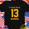 LSU Tigers Football Garrett Nussmeier 13 T-Shirt