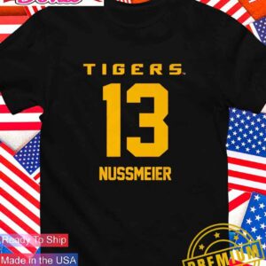 LSU Tigers Football Garrett Nussmeier 13 T-Shirt