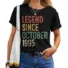 Legend October 1995 30Th Birthday 30 Year Old T-shirt