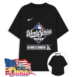 Los Angeles Dodgers 2025 National League Champions logo T-Shirt