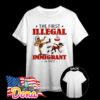 Native the first illegal immigrant in 14F2 T-Shirt