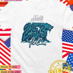 New York Mets Pete Alonso 253 Home Run Record Baseball T-Shirt