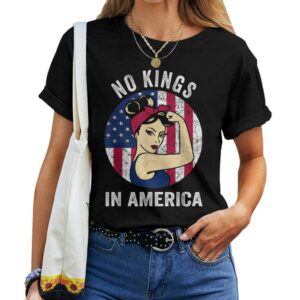 No Kings Vintage America No Kings In America T-shirt