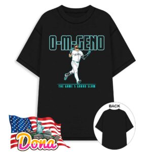 O-M-Geno Eugenio Suarez Seattle Mariners The Game 5 Grand Slam T-Shirt
