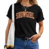 Orange Show Girl Graphic Outfit Girls T-shirt