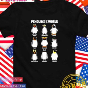 Penguins of the World T-Shirt