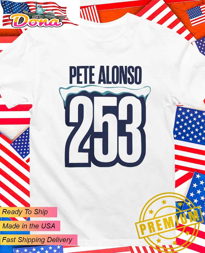 Pete Alonso 253 Home Run New York Mets T-Shirt.jpg Pete Alonso 253 Home Run New York Mets T-Shirt